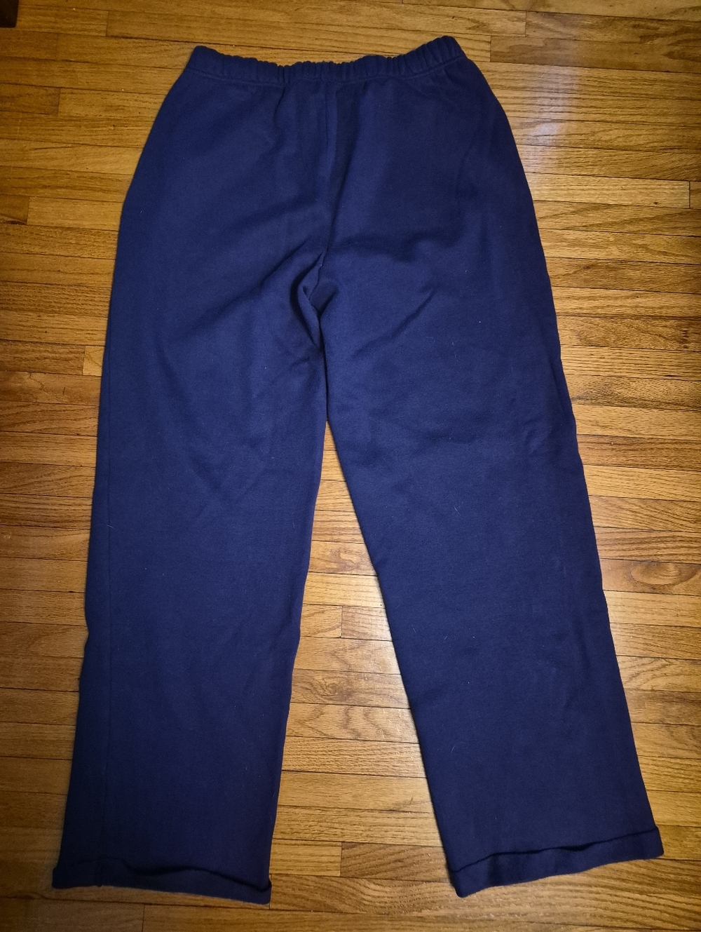 Skims Cotton Straight Leg Pant Dark Purple Size M